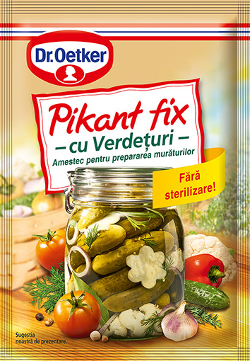 Pikant fix cu verdeţuri