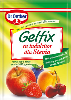 Gelfix cu îndulcitor din Stevia