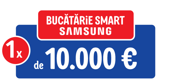 1 x bucătărie smart de 10.000 euro