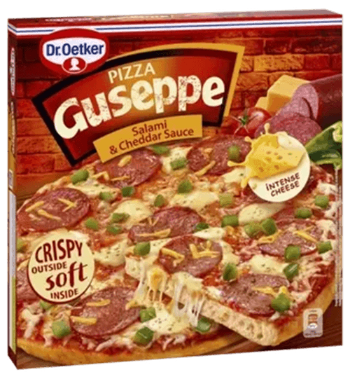 Pizza Guseppe Salami & Cheddar Sauce