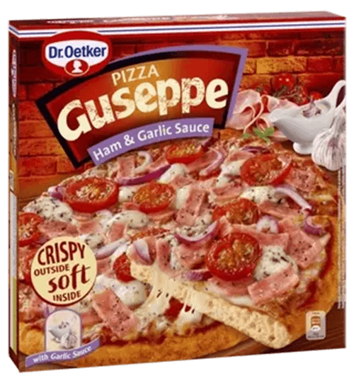 Pizza Guseppe Ham & Garlic Sauce