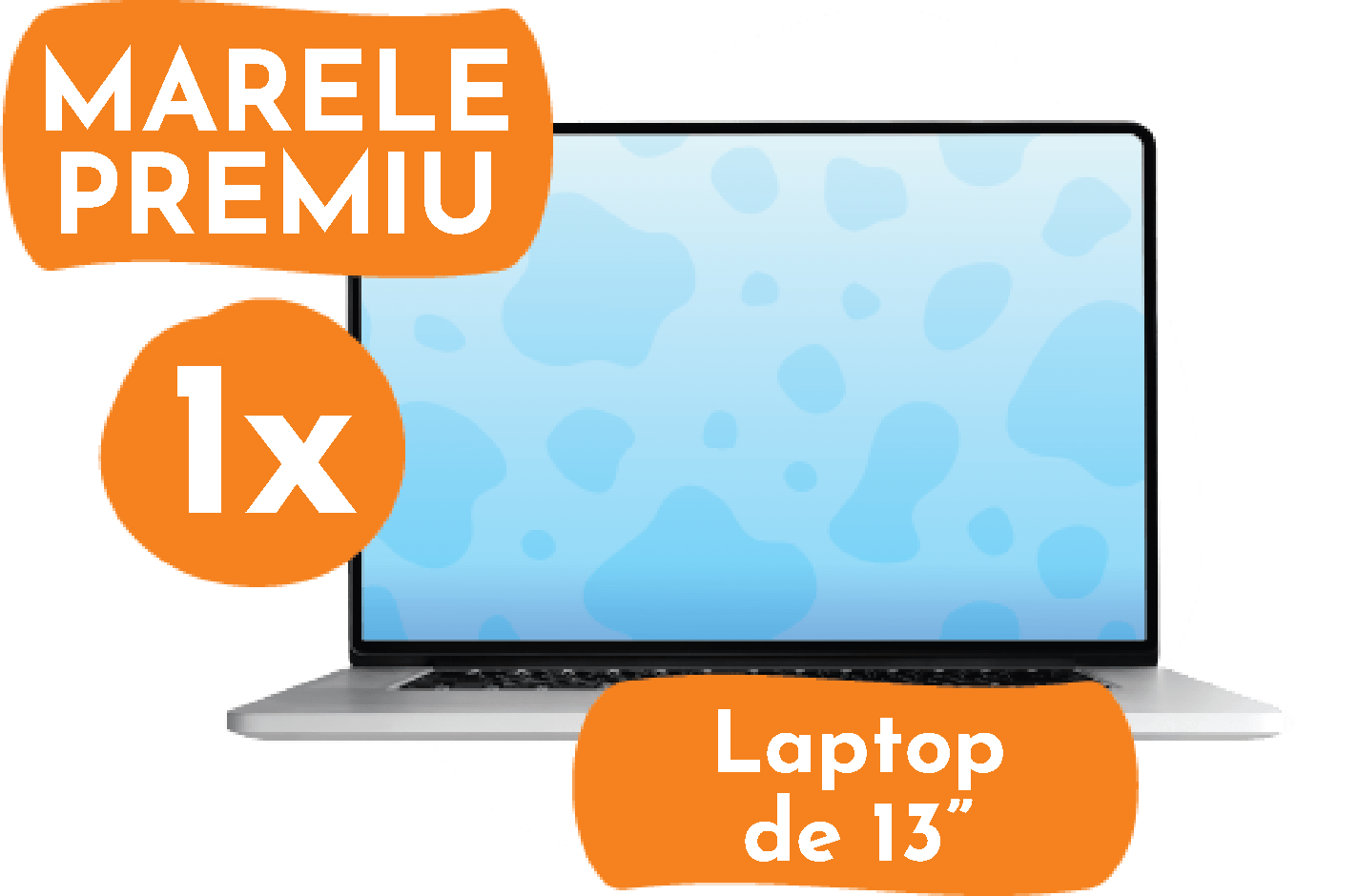 Marele premiu: 1 x Laptop de 13''