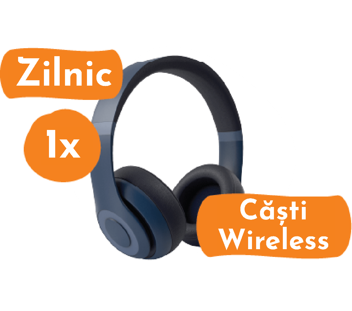 Premii zilnice: 1 x căști wireless