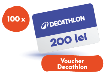 200 lei voucher Decathlon