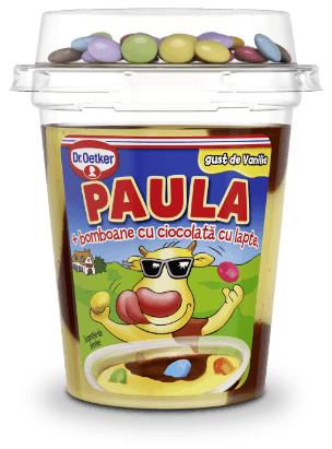 Paula cu bomboane cu ciocolată cu lapte, 125g