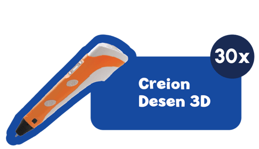 Premii zilnice: 30 x creion desen 3d