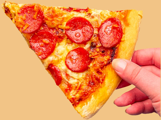 felie de pizza