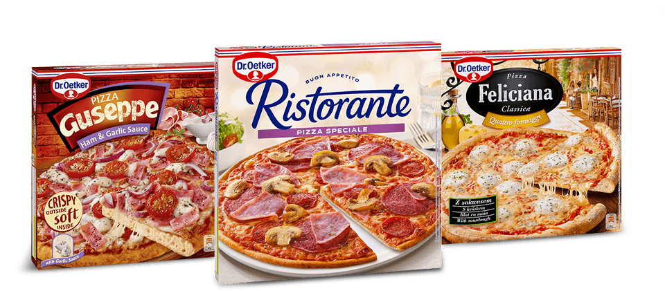 Pizza de la Dr. Oetker: Ristorante, Feliciana, Guseppe