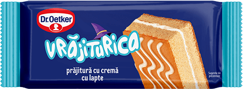 Vrăjiturica cu cremă cu lapte